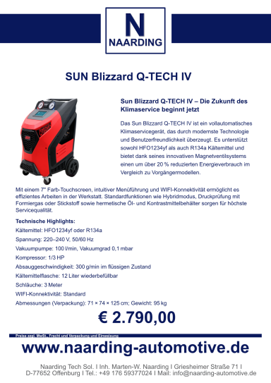 SUN Blizzard Q-TECH IV
